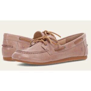 New FRYE Naya Classic Loafer Boat Shoes in Woodrose Size 8.5